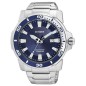 AW1220-54L - Reloj CITIZEN coleccion SPORT TITANIO.  Eco Drive. Esfera azul. Acero