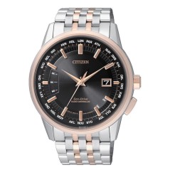 CB0156-66E - Reloj Radiocontrolado Eco-Drive hombre bicolor ip rosa