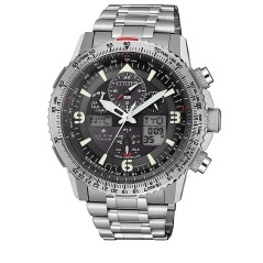 JY8100-80E - Reloj Eco Drive Radiocontrolado Titanio JY8100-80E