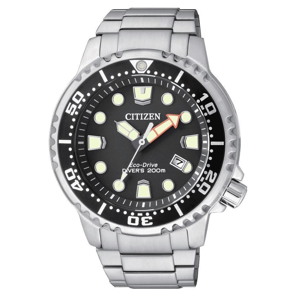 BN0150-61E - Reloj Eco Drive CITIZEN Diver 200 m. Ref BN0150-61E. Brazalete de acero