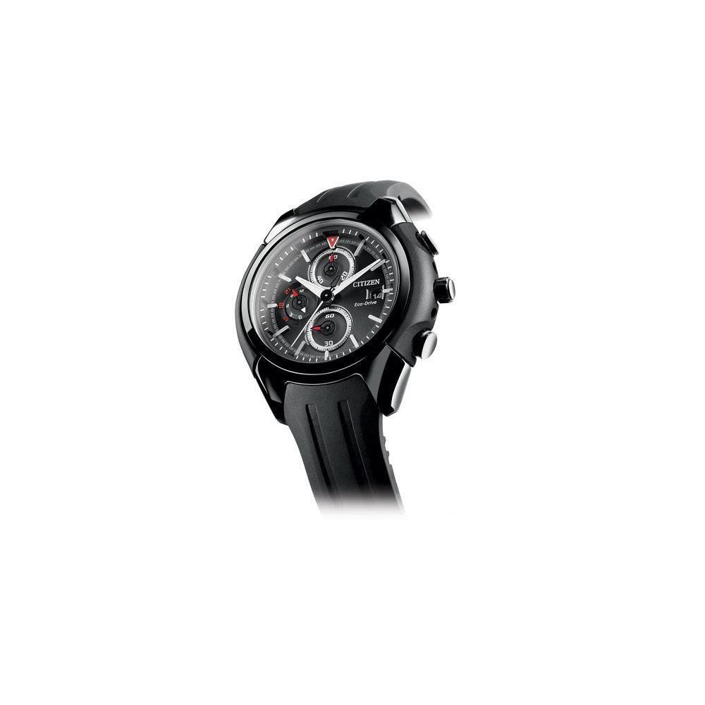 CA0285-01E - Reloj CITIZEN coleccion CROMO-GRAPH. Eco Drive.Caja acero full black. Cronografo