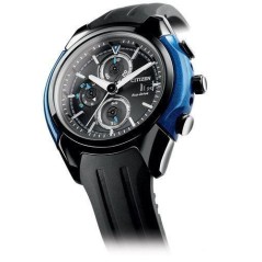 CA0288-02E - Reloj CITIZEN coleccion CROMO-GRAPH. Eco Drive.Caja acero full black. Eco Drive