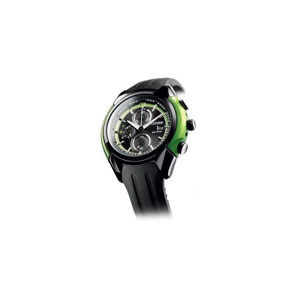 CA0289-00E - Reloj CITIZEN coleccion CROMO-GRAPH. Caja acero full black.Cronografo. WR 10 bar