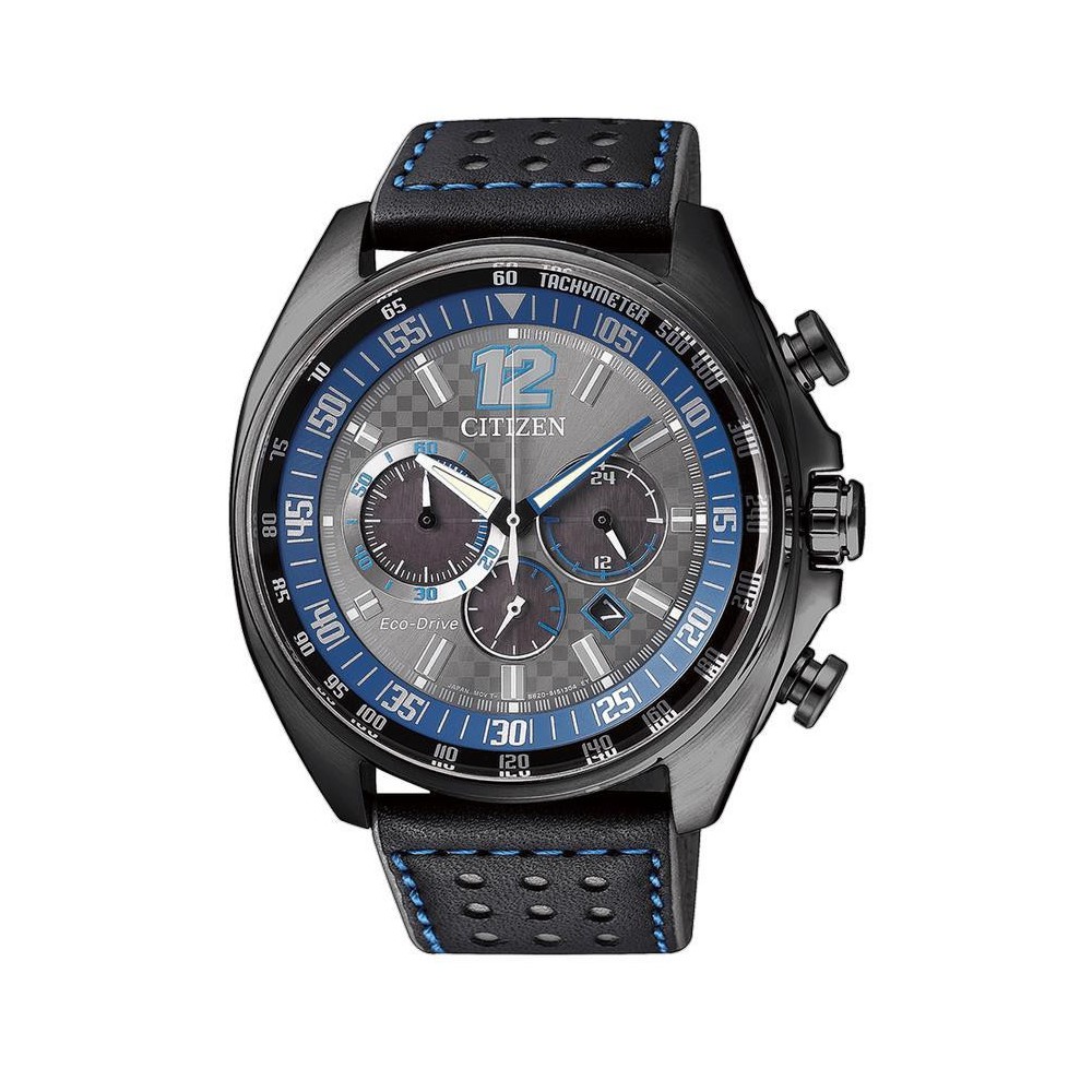 CA4199-17H - Reloj hombre Eco Drive CHRONO RACING ip negro