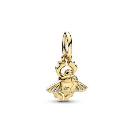 Charm Colgante con un recubrimiento en oro de 14k Escarabajo Aladdín de Disney