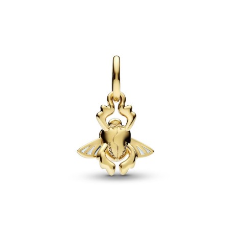 762345C01 - Charm Colgante con un recubrimiento en oro de 14k Escarabajo Aladdín de Disney
