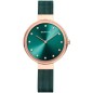 Reloj Bering de Mujer brazalete de acero e ip verde