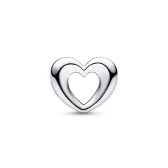792492C00 - Charm en plata de ley  Corazón Abierto Radiante 