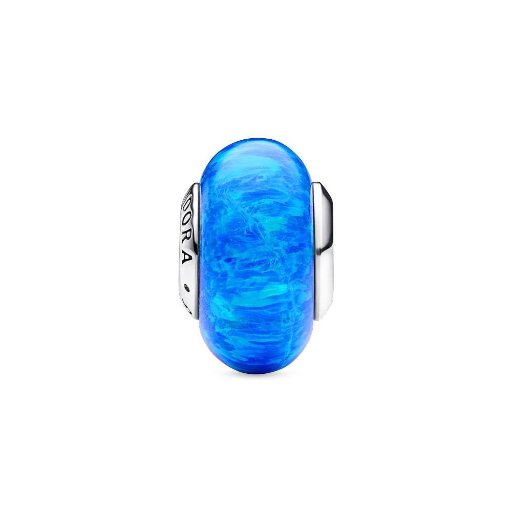 791691C02 - Charm en plata de ley Océano Opalescente Azul Profundo Pandora