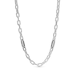399685C00 - Collar de Eslabones con Cierre de Mosquetón Pandora Largo 50