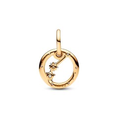 Charm Colgante con un recubrimiento en oro de 14k Zodiaco Aries Pandora
