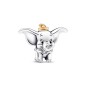 792748C01 - Charm en plata de ley Dumbo 100 Aniversario de Disney con Diamante sintético 0.009 ct TW GHI SI1 Pandora