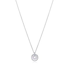 13164C000-90 - Collar Viceroy Jewels de plata de ley con baño de rodio para mujer