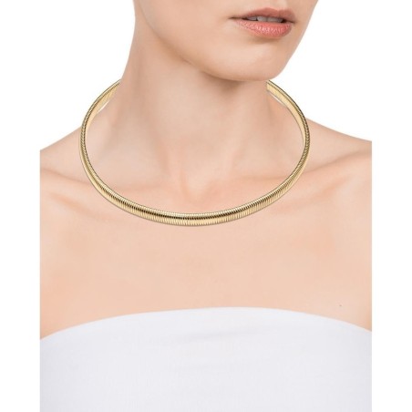 14085C01012 - Collar Viceroy Fashion de acero e ip dorado articulado para mujer