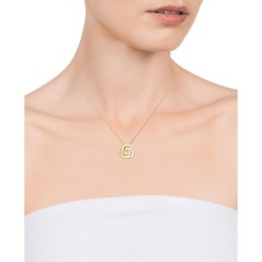 75333C01012 - Collar Viceroy Fashion de acero e ip dorado colgante para mujer