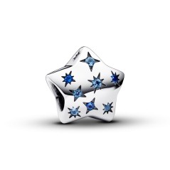 792974C01 - Charm en plata de ley Estrella Llamativa Brillante​