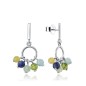 3023E000-49 - Pendientes Viceroy Jewels de plata de ley con 5 piedras para mujer