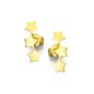 Pendientes oro 18K con forma de EstrellaS