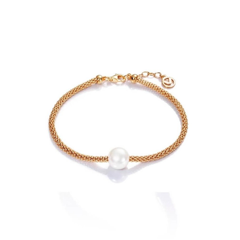 4059P100-66 - Pulsera de plata de ley de Viceroy Jewels con perla para mujer