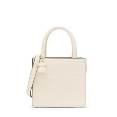 BOLSO MINI CUBE TOUS BRENDA BEIGE