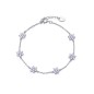 Pulsera Viceroy Jewels de plata de ley con baño de rodio y circonitas para mujer