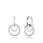 Pendientes Viceroy Jewels de plata de ley con rodio y circonitas para mujer