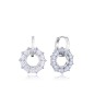 Pendientes Viceroy Jewels de plata de ley con baño de rodio y circonitas para mujer