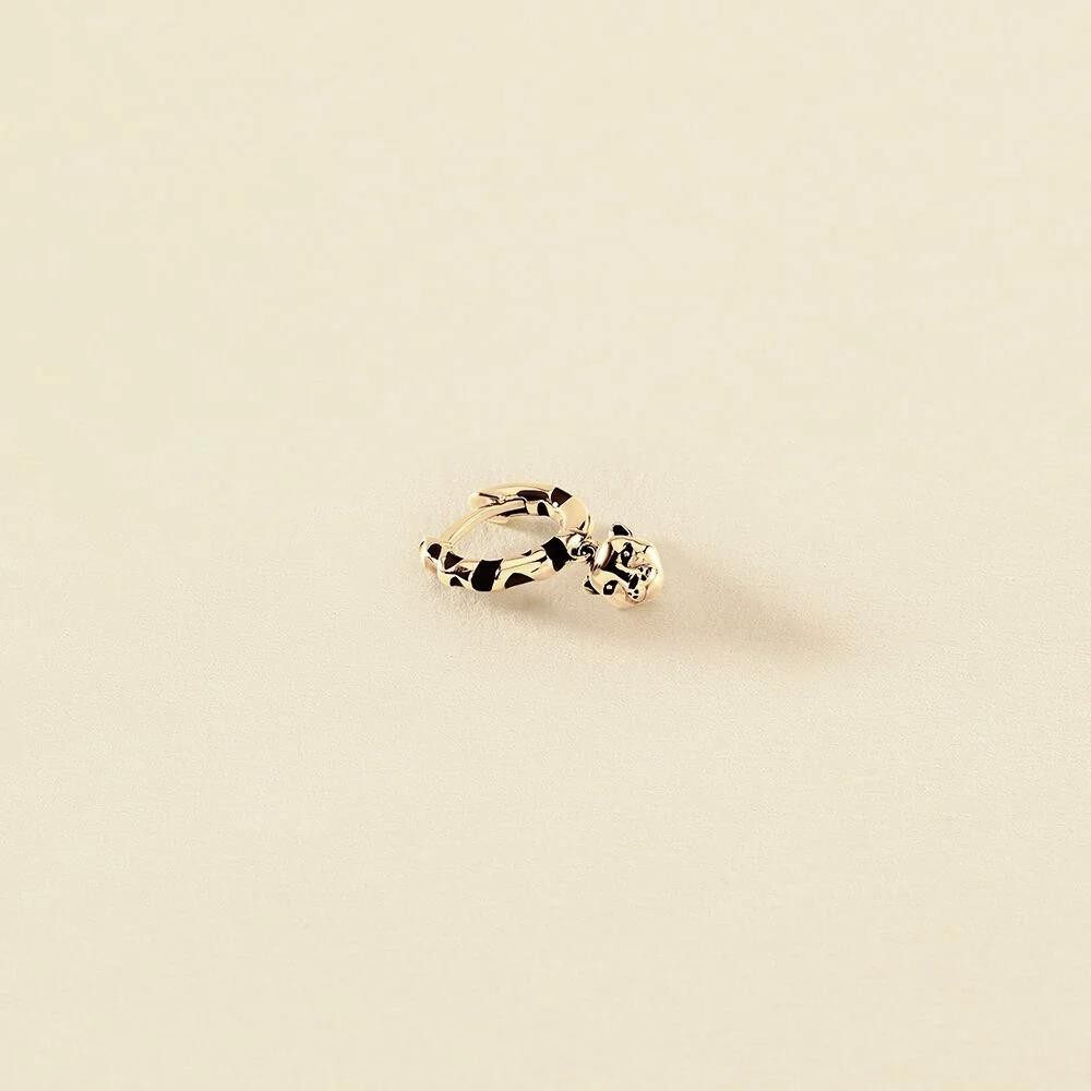 Piercing criolla LEOPARD - Negro/Oro