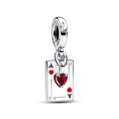 793420C01 - Charm Colgante Doble en plata de ley Reina de Corazones Villanos de Disney