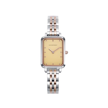 401220-27 - Reloj VICEROY Femenino Bicolor de Acero con Movimiento de Cuarzo - Elegancia y Sofisticación