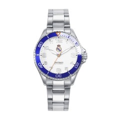 Reloj Viceroy Real Madrid Niño 41142-05 Plateado y Azul - Diseño Oficial con Cronógrafo