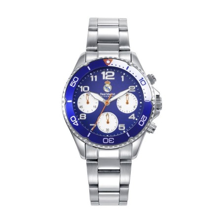 Reloj Viceroy Real Madrid Cronógrafo Niño 41144-35 Plateado y Azul