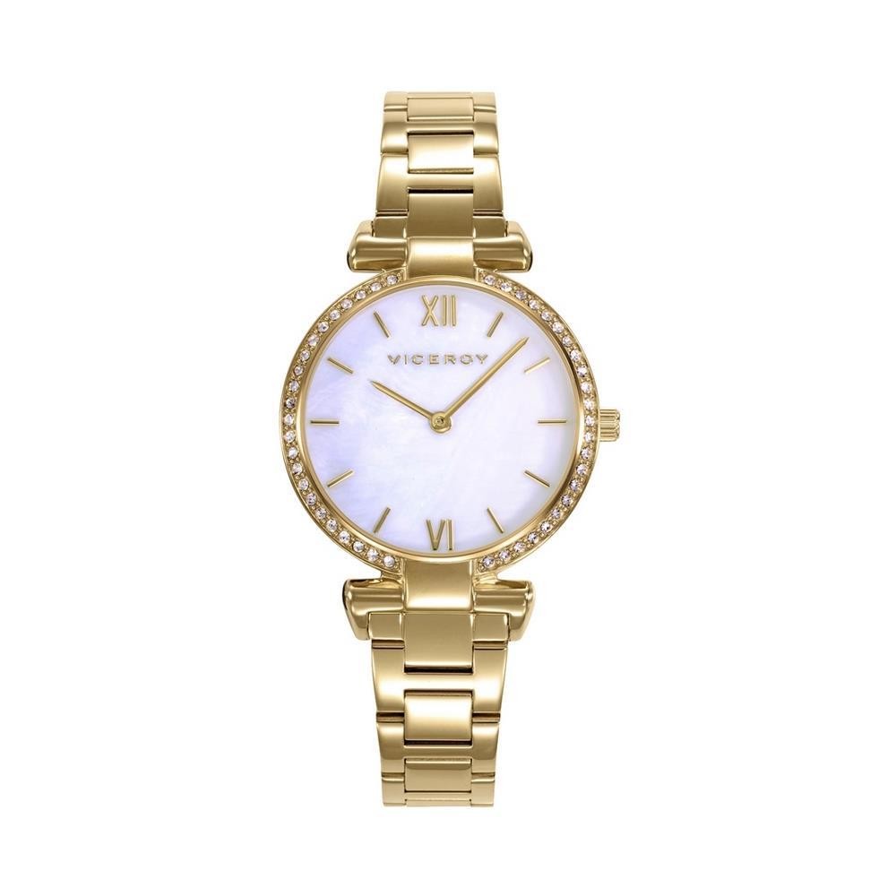 Reloj Viceroy Chic Mujer 42446-03 en Acero Dorado y Esfera Nácar - Elegancia Atemporal