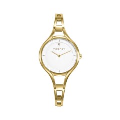 42448-07 - Reloj Viceroy Air Mujer Dorado y Blanco 42448-07 - Elegancia y Diseño en Acero Inoxidable