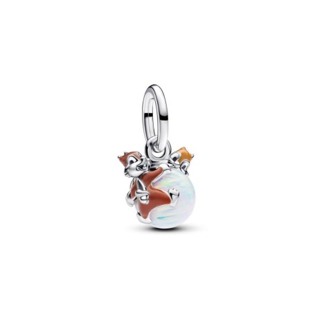 Charm Colgante en plata de ley Adorno Chip y Chop de Disney | Pandora Oficial