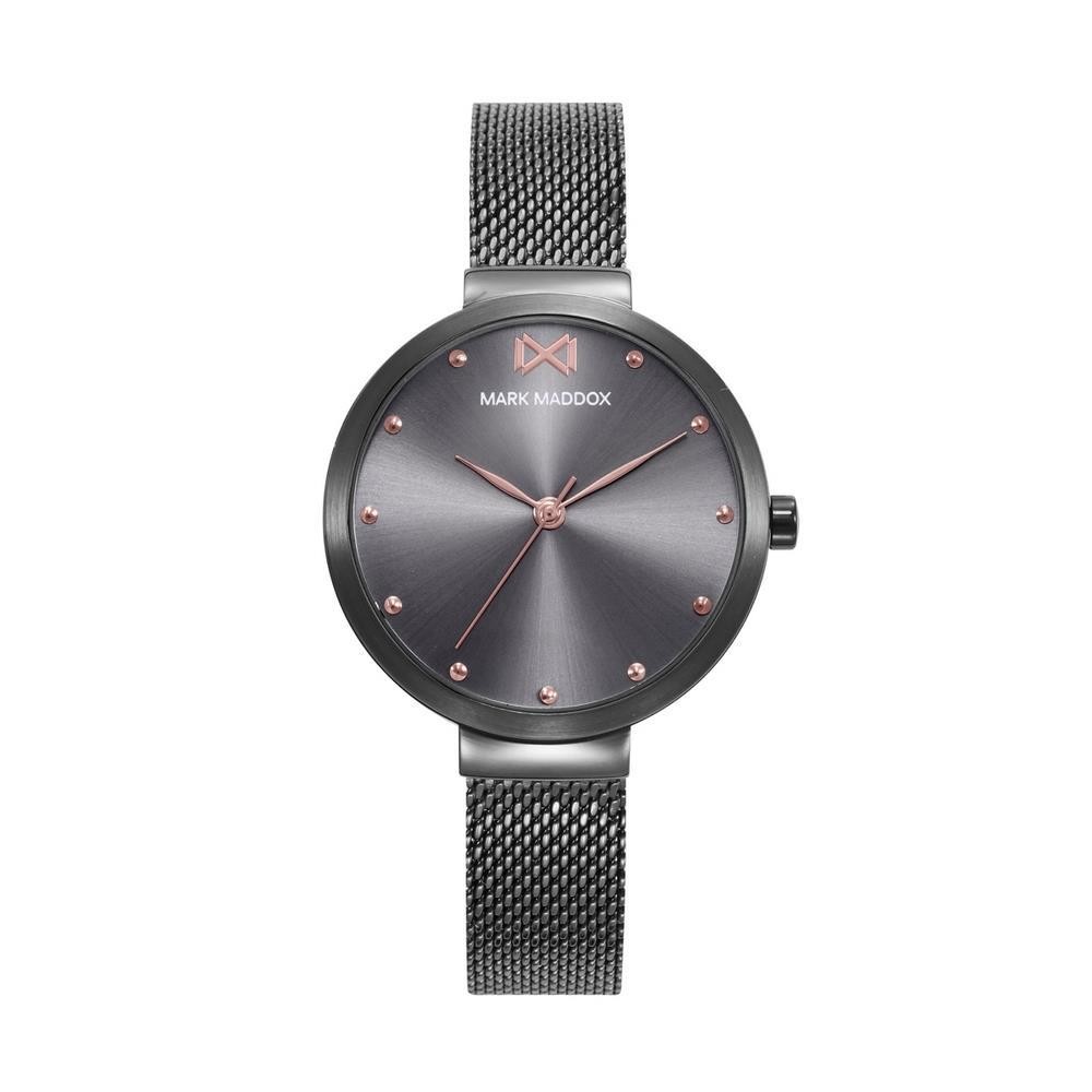 Reloj de mujer Alfama de acero con malla milanesa en color gris