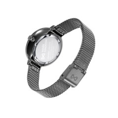 MM1006-17 - Reloj de mujer Alfama de acero con malla milanesa en color gris