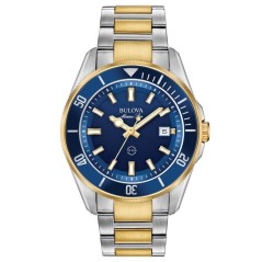 Reloj BULOVA bicolor hombre Marine Star