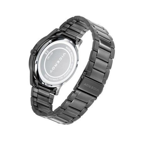 45000-13 - Reloj de Hombre Viceroy Magnum Automático con Caja de Acero IP Rosa y Correa de Piel Negra - Ref. 401341-13