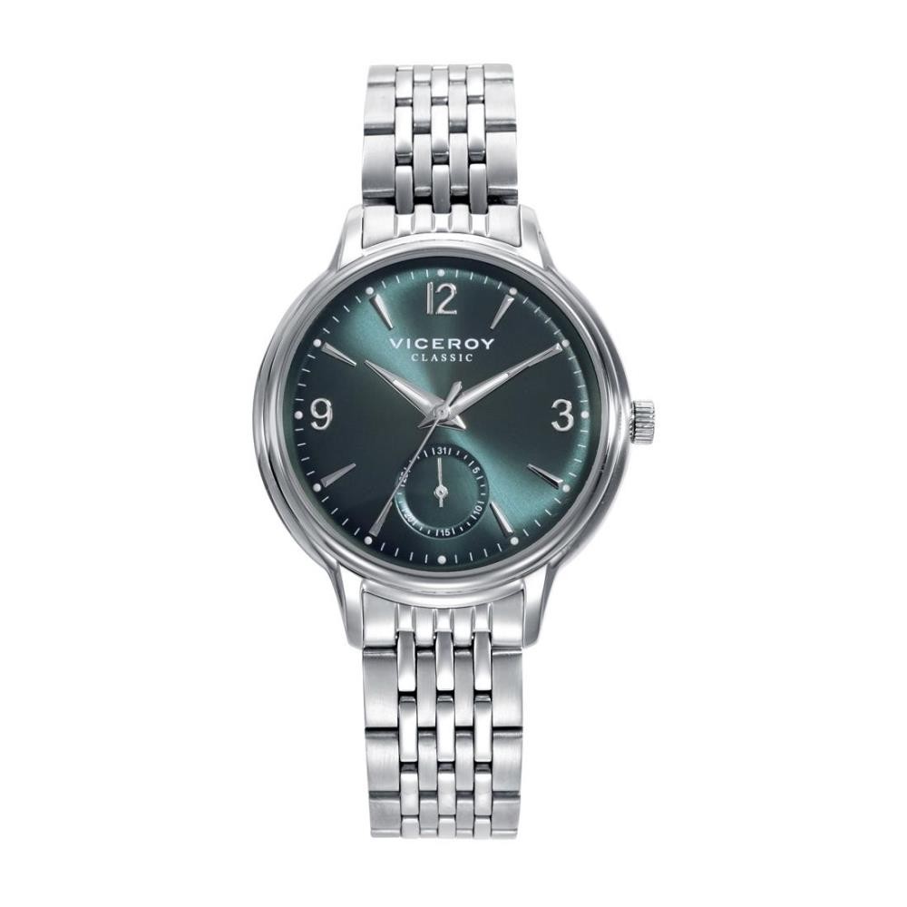 401250-65 - Reloj de Mujer Viceroy Classic de Acero con Esfera Verde - Ref. 401250-65