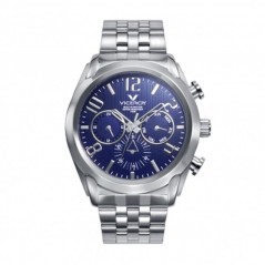 471195-37 - Reloj de Hombre Viceroy Magnum Multifunción de Acero con Esfera Azul - Ref. 471195-37