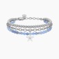 ES732320 - Pulsera de Jade Azul con Estrella - Brilla