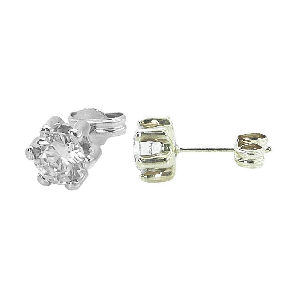 1676B - PENDIENTES GARA TROQUEL 5MM PRESION