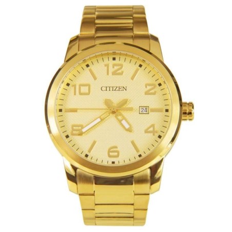 BI1022-51P - Reloj Citizen colección 2014. Caja y brazalete chapado.