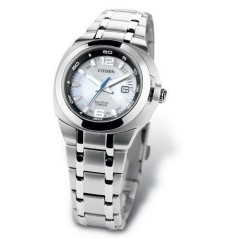 EW0930-55A - Reloj Citizen Super Titanium TI+IP Sra. Eco Drive 093. WR 10 bar. Reserva carga 