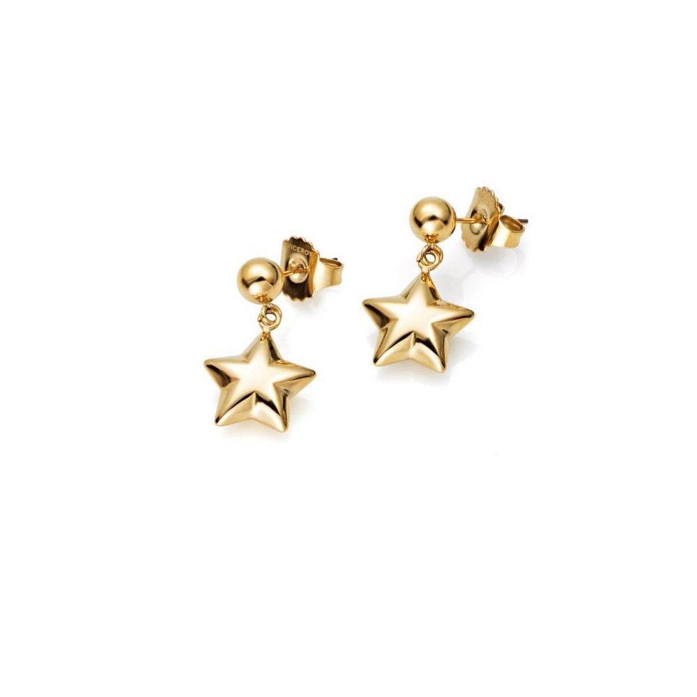 6290E11012 - Pendientes de Viceroy Fashion en acero Ip Dorado para mujer