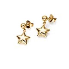 6290E11012 - Pendientes de Viceroy Fashion en acero Ip Dorado para mujer