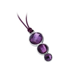 5033C01017 - Colgante de acero Viceroy Fashion. Color morado. Colección Glam Facet . .