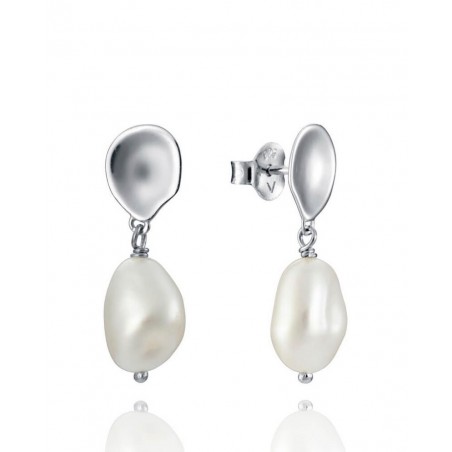 61000E100-68 - Pendientes Viceroy Jewels de plata y perla Ref 61000E100-68