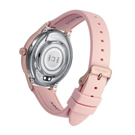 401152-40 - PACK RELOJ SMART ACERO IP ROSA BRAZALETE Y CORREA